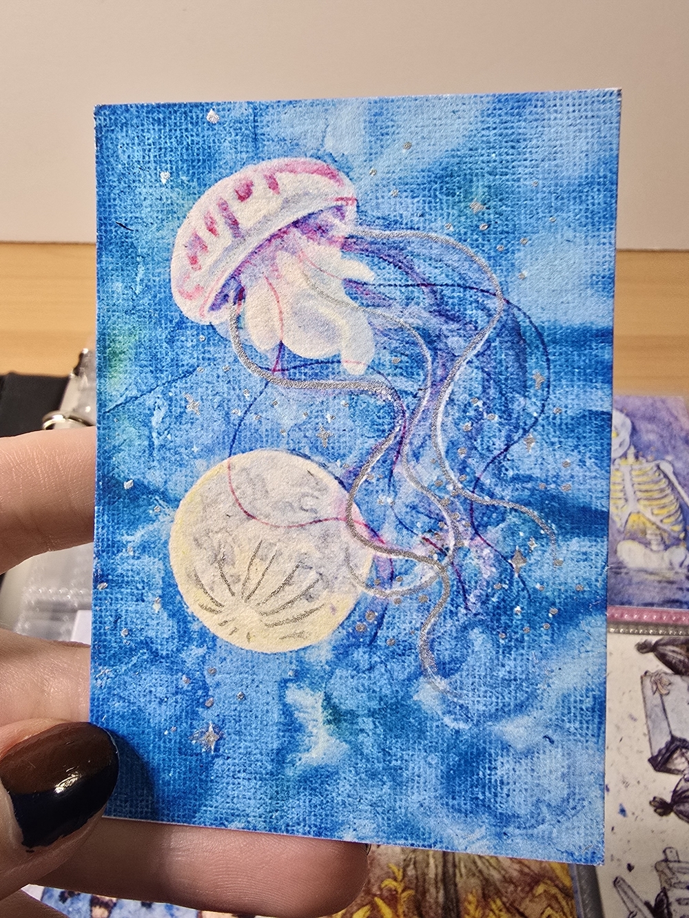 ACEO Art Card Print - Sting